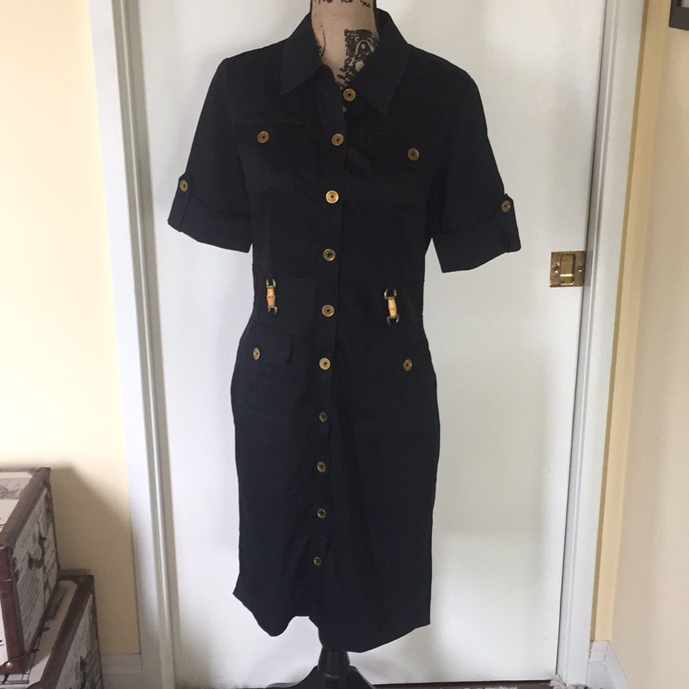 Jones New York Front Buttoned Dress